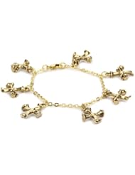 Low Luv by Erin Wasson Cross Bone Charm Bracelet