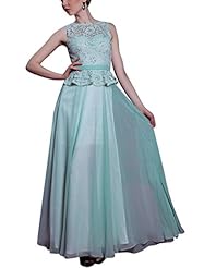 A-line Lace Beaded Jeweled Sleeveless Cocktail Chiffon/Satin Homecoming Dress/Prom Dress/Wedding Party Dress 