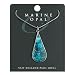 Kitchen & Housewares : Marine Opal Pendant-Chrome/Paua Snake Chain