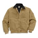 Carhartt Men's Jacket Santa Fe Lined Jacket Large Tan J14