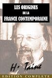 Les origines de la France contemporaine (les 5 tomes)