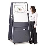 Iceberg 30127 IceBluerg Portable Presentation Flipchart Easel, 35 x 30, Gray