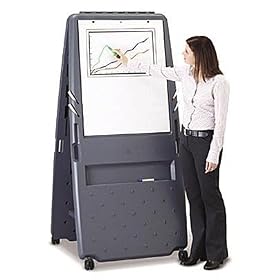 Iceberg 30127 IceBluerg Portable Presentation Flipchart Easel, 35 x 30, Gray
