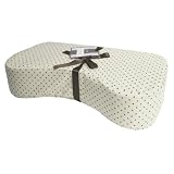Kushies Nursing Pillow, Cream Polka Dots by Kushies