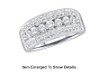 Stunning 14k. Solid White Gold 1.00ct. Genuine Diamond Bridal Ring ** Better Quality**