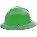NIB 4/PACK MSA SAFETY V- GARD 475370 GREEN HARD HAT W/RATCHET SUSP. AUTH DEALER