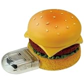 グリーンハウス USBフラッシュメモリ ファーストフード 2GB 「ハンバーガー」GH-UFD2GF-HB