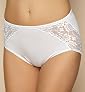 Light Control Cotton Blend Lace High Leg Knickers