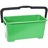 Unger QB220 6 gallon Pro Bucket Fits 18" Washer, Green with Black Handle