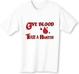 Give Blood Tease a Hamster Youth T-Shirt (for Kids) Various Colors Available