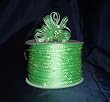 Organza Pull Ribbon Bows - 1/8" - 100 Yards - Lime Green