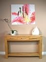 Light Oak Console Table