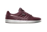 Etnies Barci Mens Shoe - burgundy/white, size 8.5