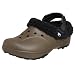 crocs Woolly Mammoth Clog,Chocolate/Black,10 M/Wo12 M