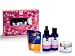EO Love Gift Collection With Rose And Chamomile Bubble Bath, Room Spray, And Soy Massage Candle And Rose Geranium Bath Salts