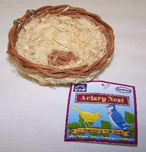 Vo-Toys Hemp Canary Nest 4×4in