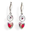 Heart & Spiral Earrings from the Artazia Collection #273 HEA