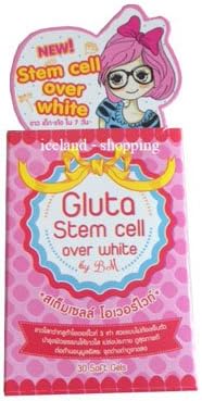 2 Box 60 Softgels Gluta Stem Cell Over White (A Beauty)+l-glutathione-vitmin C+glutamine