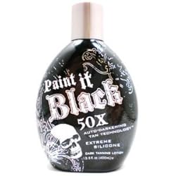 Paint it black 50x Indoor Tanning bed lotion