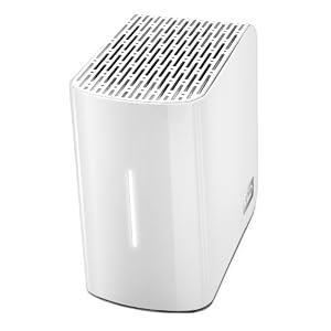 Western Digital My Book World Edition II - 2 TB (2 x 1 TB) Network Attached Storage WDH2NC20000N (White)