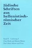 Produkt-Bild: J&uuml;dische Schriften aus  hellenistisch-r&ouml;mischer Zeit (JSHRZ): Das Leben Adams und Evas: 5