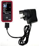 UK Mains Charger For Sony Walkman NWZ-S618F MP3 Player Guide