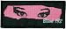Blink 182 Music Band Patch - Eyes in Pink Logo