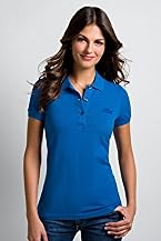 Short Sleeve Stretch Pique Garment Washed Oversized Croc Polo