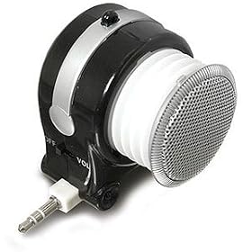 Click here to buy Super Mini Stereo Speaker, 3.5mm Stereo Jack, Blk by Ewest.
