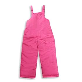 Weathertamer - Girl Bibbed Snow Pant, Pink