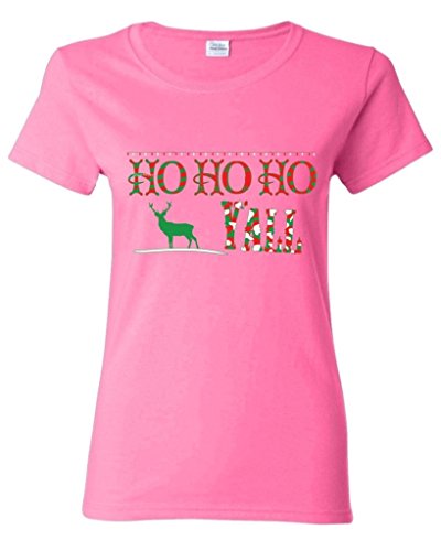 Shop4Ever® Ho Ho Ho Y'all Christmas Women's T-Shirt Funny Xmas Shirts