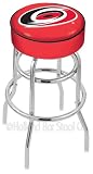 Carolina Hurricanes 25 inch Double-Ring Chrome Bar Stool