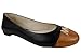 Michael Kors Hayley Ballet Cap Toe Ballet Flat in Heathery Grey/Black