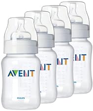 Philips AVENT BPA Free Airflex Feeding Bottles 260ml - 4pk