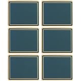 Set of 6 Coasters - Oxford Blue