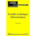 L'audit informatique