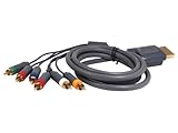 Replacement Component HDTV AV Cable and RCA Stereo AV Cable for Xbox 360