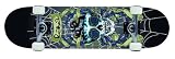 REBEL Skateboard Total Eclipse, design scull, 84x19x32, RESK74008