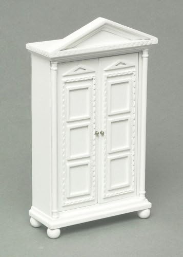 Dollhouse Miniature White Cupboard