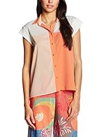 Palmetto Blusa (Naranja / Rosa)