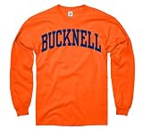 Bucknell Bison Orange Arch Long Sleeve T-Shirt