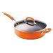 Rachael Ray Porcelain Enamel 6-qt. Saut� Pan - Orange