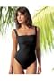 Shape fx One Piece Square Neck Tank Control Swimsuit