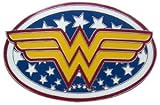 Mens FULL COLOR WONDER WOMAN Punk Rock Metal Belt Buckle