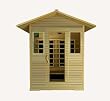3 Person Outdoor Sauna Hemlock Ceramic FAR Infrared