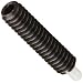 Jergens 30872 Steel Spring Plunger With Delrin Tip, Metric, Low Carbon Steel, M6 x 1.0 Thread, Without Locking Element