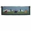 Patch Magic Northwoods Walk Curtain Valance, 54-Inch by 16-Inch