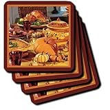 Happy Thanksgiving Set Of 8 Ceramic Tile Coasters 41OLj8%2BItmL. SL160 Happy Thanksgiving Set Of 8 Ceramic Tile Coasters