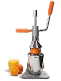 Metrokane L Press Juicer, Orange Handles Metrokane L Press Juicer, Orange Handles