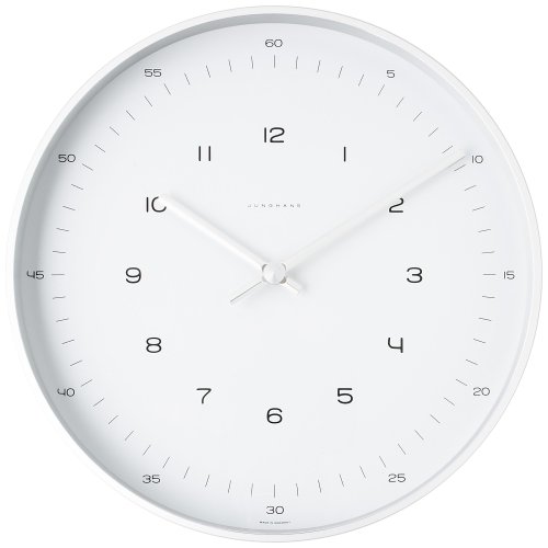 MAXBILL (マックス・ビル) 掛け時計 Wanduhr Max Bill Zahlen, 1957 300xD45mm K&MC2701 